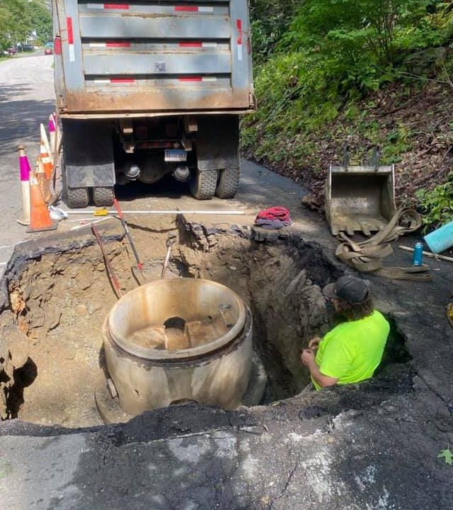 underground water line installation colebrook ct